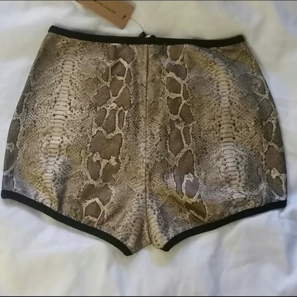 Snake Print Shorts - Picture 3 of 3